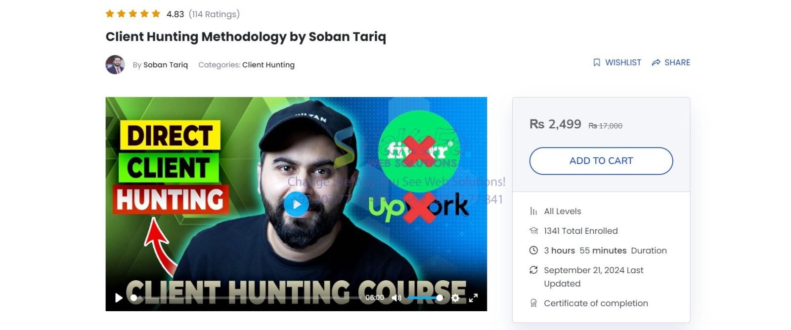 Client Hunting Methodology by Soban Tariq PAID Course Free Download